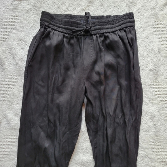 Fidelity Black Tencel  Lightweight Causal Jogger Pant - Picture 3 of 12